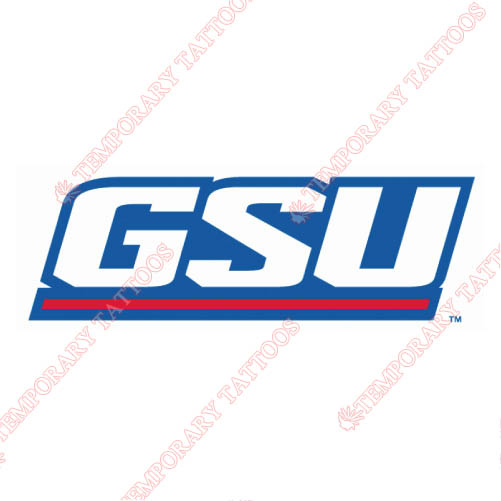 Georgia State Panthers Customize Temporary Tattoos Stickers NO.4488